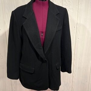Bridgetown Vintage Black Blazer Size 16W